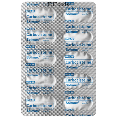 Carbocisteine SOLMUX 500mg Capsule FilFoods