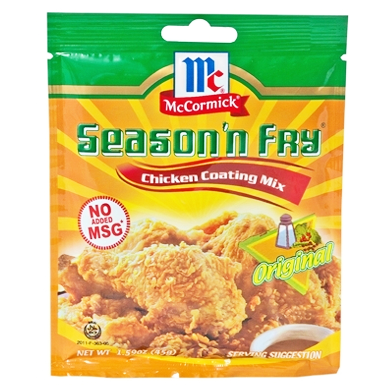 McCormick Season n Fry Chicken Coating Mix Original 45g FilFoods