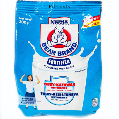 Nestle BEAR BRAND Fortified Powdered Milk 300g - FilFoods